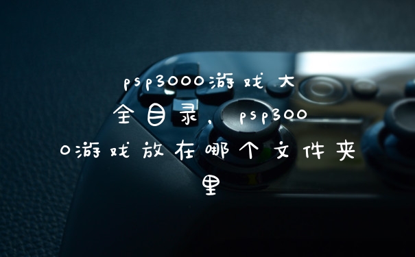 psp3000游戏大全目录，psp3000游戏放在哪个文件夹里