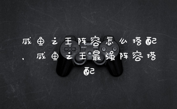 咸鱼之王阵容怎么搭配,咸鱼之王最强阵容搭配