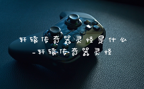 轩辕传奇器灵怪是什么_轩辕传奇器灵怪