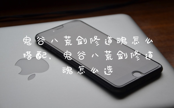 鬼谷八荒剑修道魂怎么搭配，鬼谷八荒剑修道魂怎么选