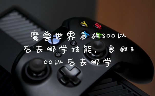 魔兽世界急救300以后去哪学技能，急救300以后去哪学