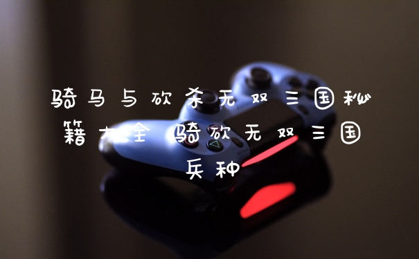 骑马与砍杀无双三国秘籍大全 骑砍无双三国兵种