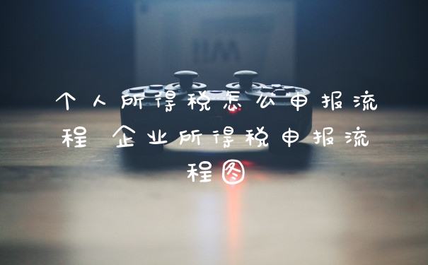 个人所得税怎么申报流程 企业所得税申报流程图