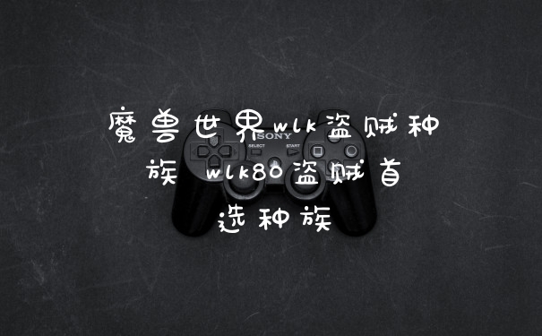 魔兽世界wlk盗贼种族 wlk80盗贼首选种族